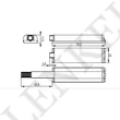 Kilökőcsappantyú, push open, tip-on inox rejtett adapterrel