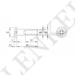 M 150, Összehúzó hüvely M4*25 mm