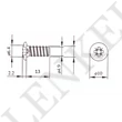 Eurocsavar M6*13