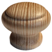Fenyő lakkozott bútorgomb Ø35 mm