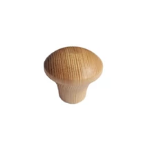 Fenyő lakkozott bútorgomb Ø30 mm