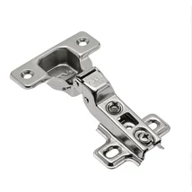 100°-os félig ráütődő kivetőpánt 0-ás pánttalppal