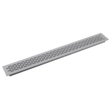 Alu szellőzőrács 60*484 mm szürke