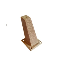 Műanyag láb 57*57*100 mm tölgy