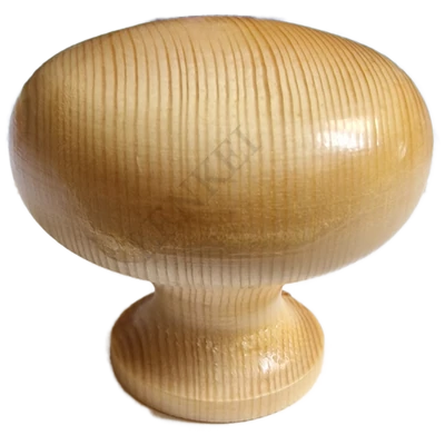 Fenyő lakkozott bútorgomb Ø58 mm ( K/43 GY)