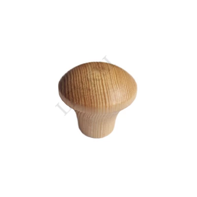 Fenyő lakkozott bútorgomb Ø30 mm