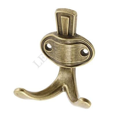 Antik bronz fogas kétágú