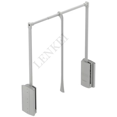 805.20.525 Ruhalift, gardróblift szürke, 440-610 mm, 10 kg teherbírás