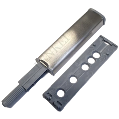 Kilökőcsappantyú, push open, tip-on inox rejtett adapterrel