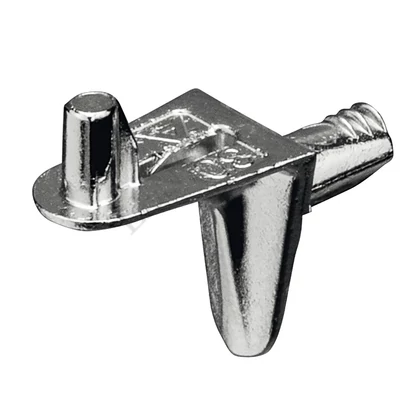 Polctartó polcbiztosító csappal, 4 mm-es furatba