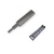 Kilökőcsappantyú, push open, tip-on inox rejtett adapterrel