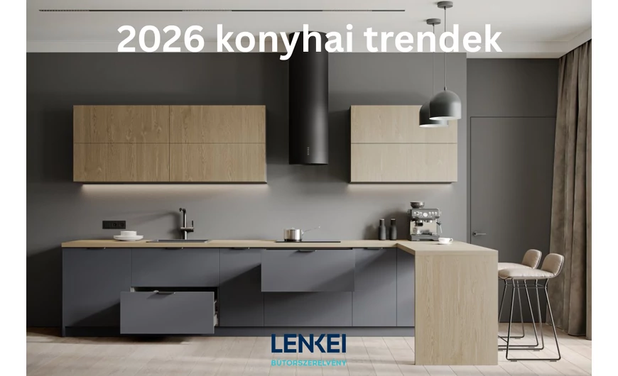 2026 konyhai trendek: minimalizmus + rejtett tárolás + okos vasalatok